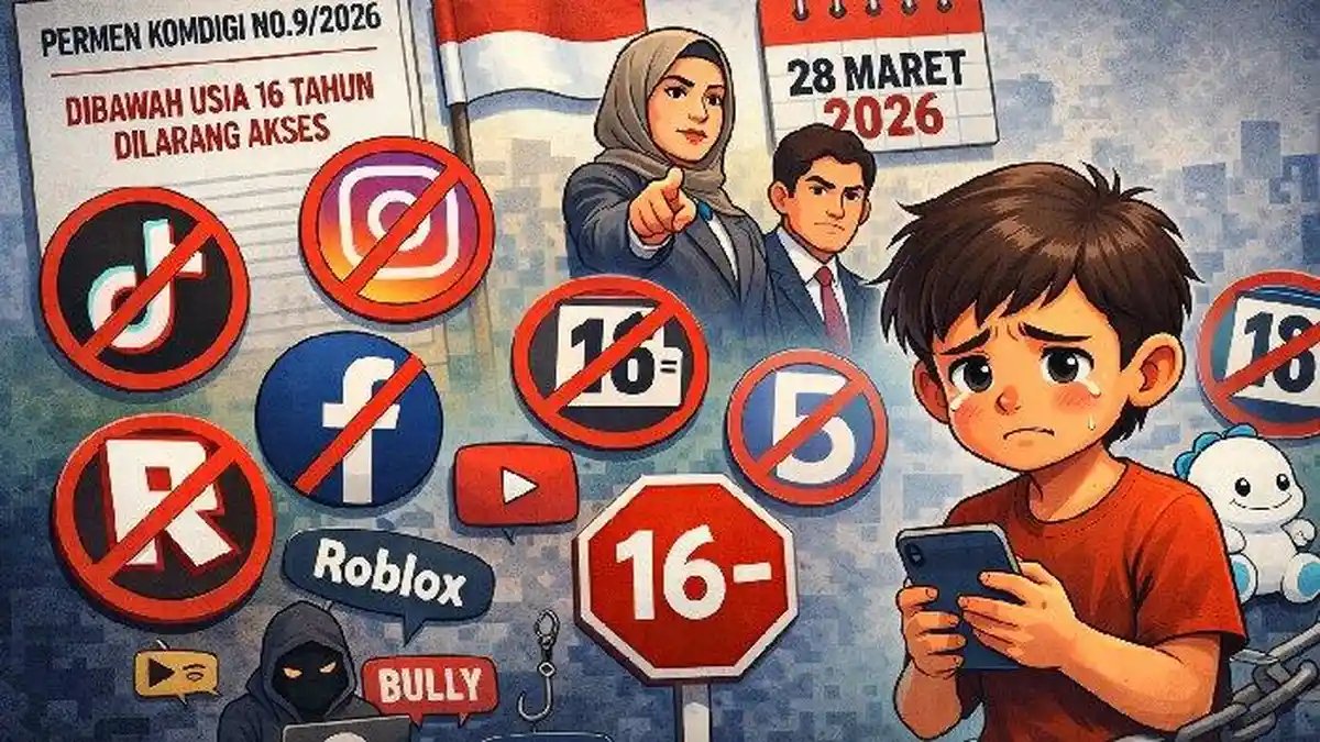 Pemerintah Turun Tangan, Hadapi Ancaman Dunia Maya Bagi Anak